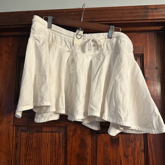 White Flowy Skirt by Anthropology - Picture 1 of 4